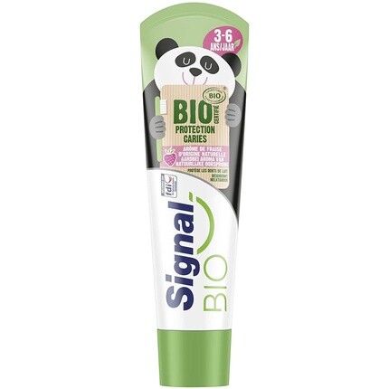 

Детская зубная паста Kids Bio с натуральным клубничным вкусом 50 мл Cotc, Signal