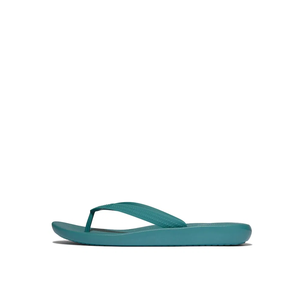 Мужские бирюзовые шлёпанцы I-Cushion Textured Strap от Fitflop — фото 2