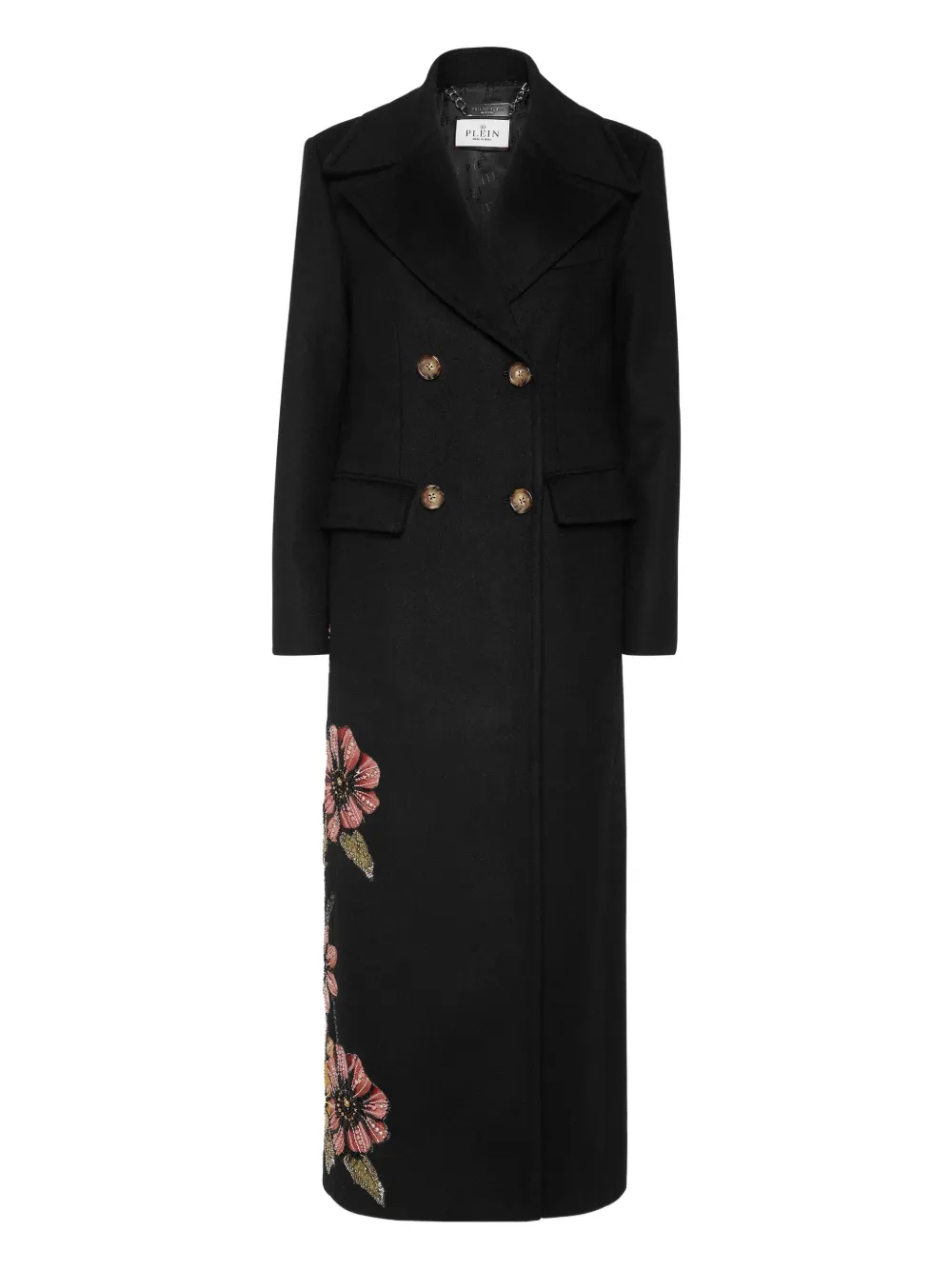 

Пальто Fairy Philipp Plein, черный