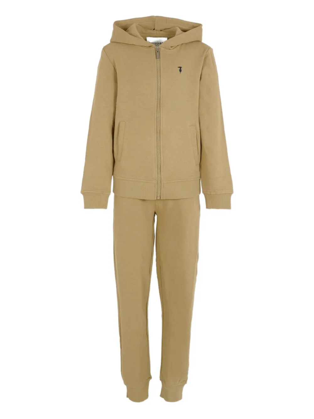 

Спортивный костюм с капюшоном на молнии TRUSSARDI JUNIOR, нейтральный