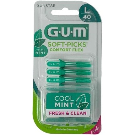 

Медики Scovolino Soft-Picks Comfort Flex Cool Mint Large, 40 шт., Gum