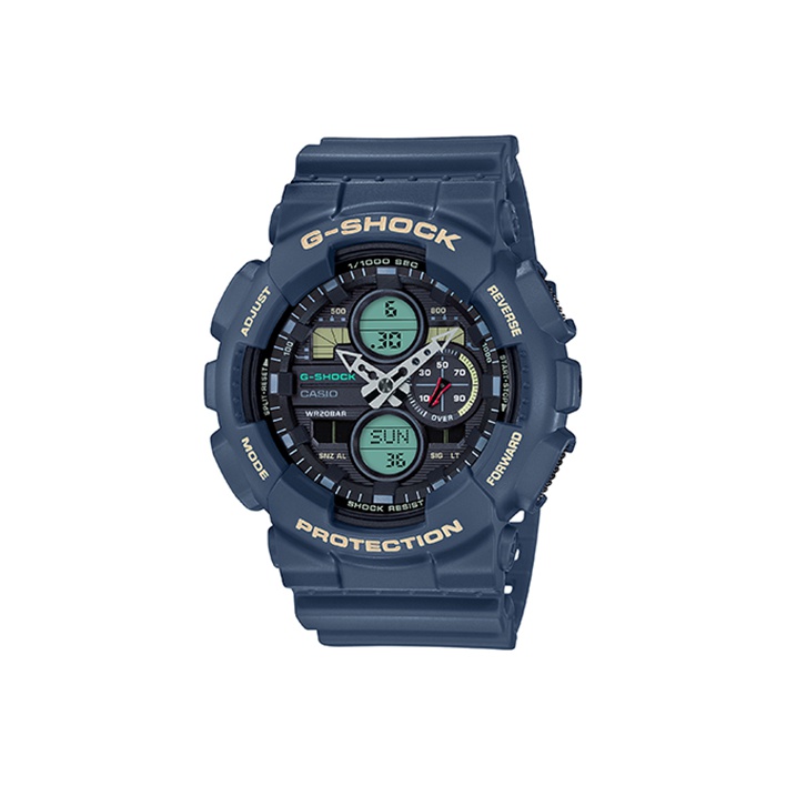

CASIO Часы Men Liquid Crystal/Analog Dual Display Series Green Watch GA-140-2APRBS