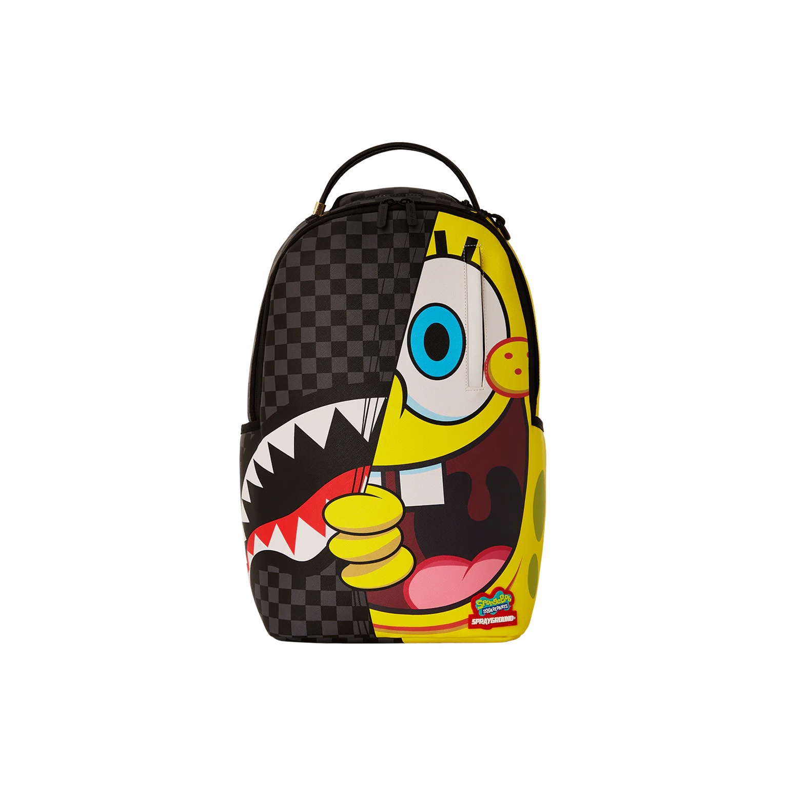 

SPRAYGROUND Спанч Боб, коллекционный рюкзак из ПВХ унисекс черный, Black