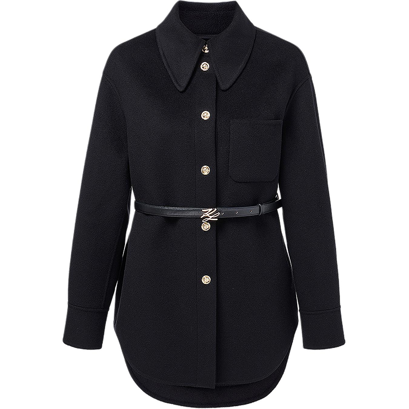 

KARL LAGERFELD / Karl Lagerfeld Jeans Пальто KARL LAGERFELD FW25, Black