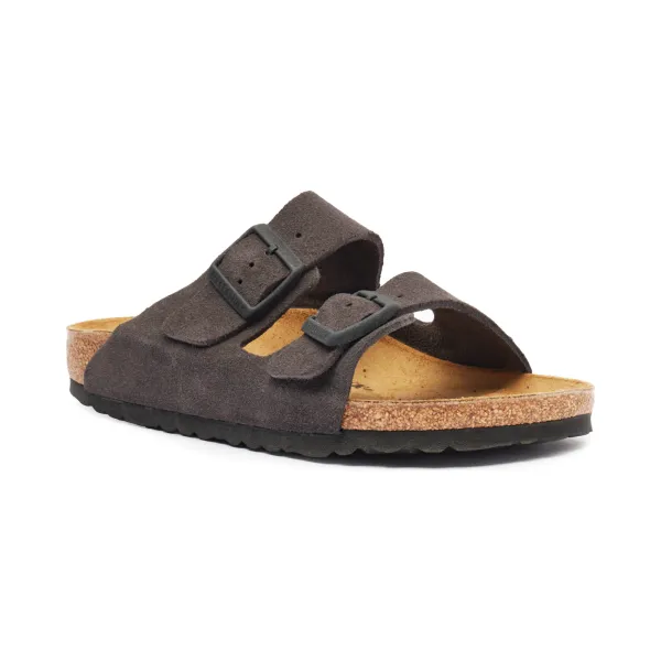 Кожаные тапочки «Аризона» Birkenstock, коричневый