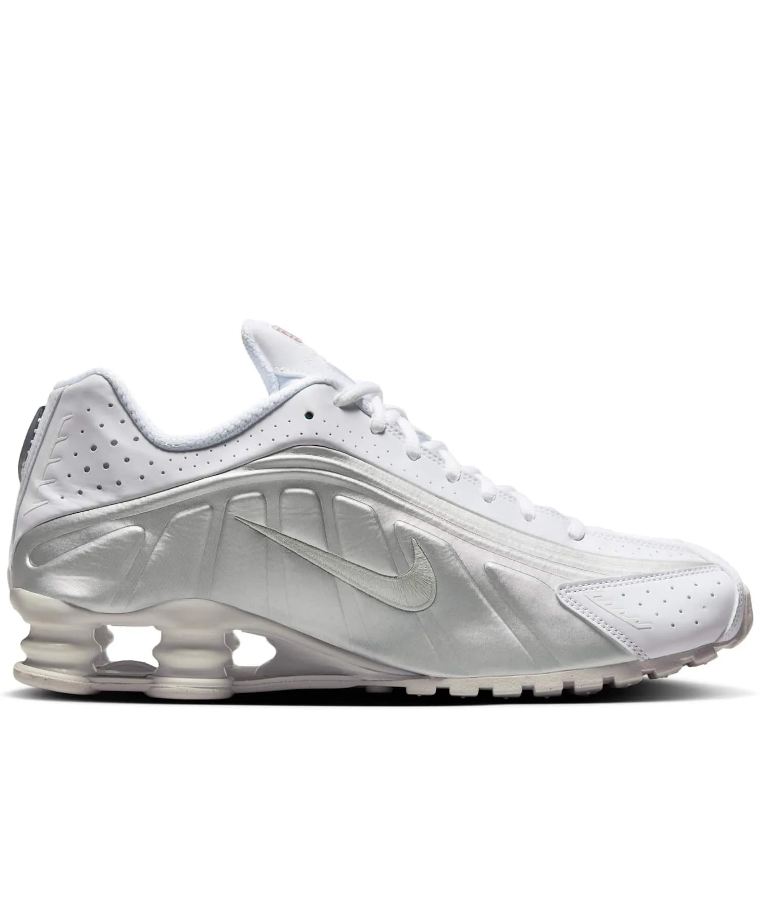 Мужские кроссовки с технологией Shox Nike Shox R4 HQ1988-101 белые — фото 4