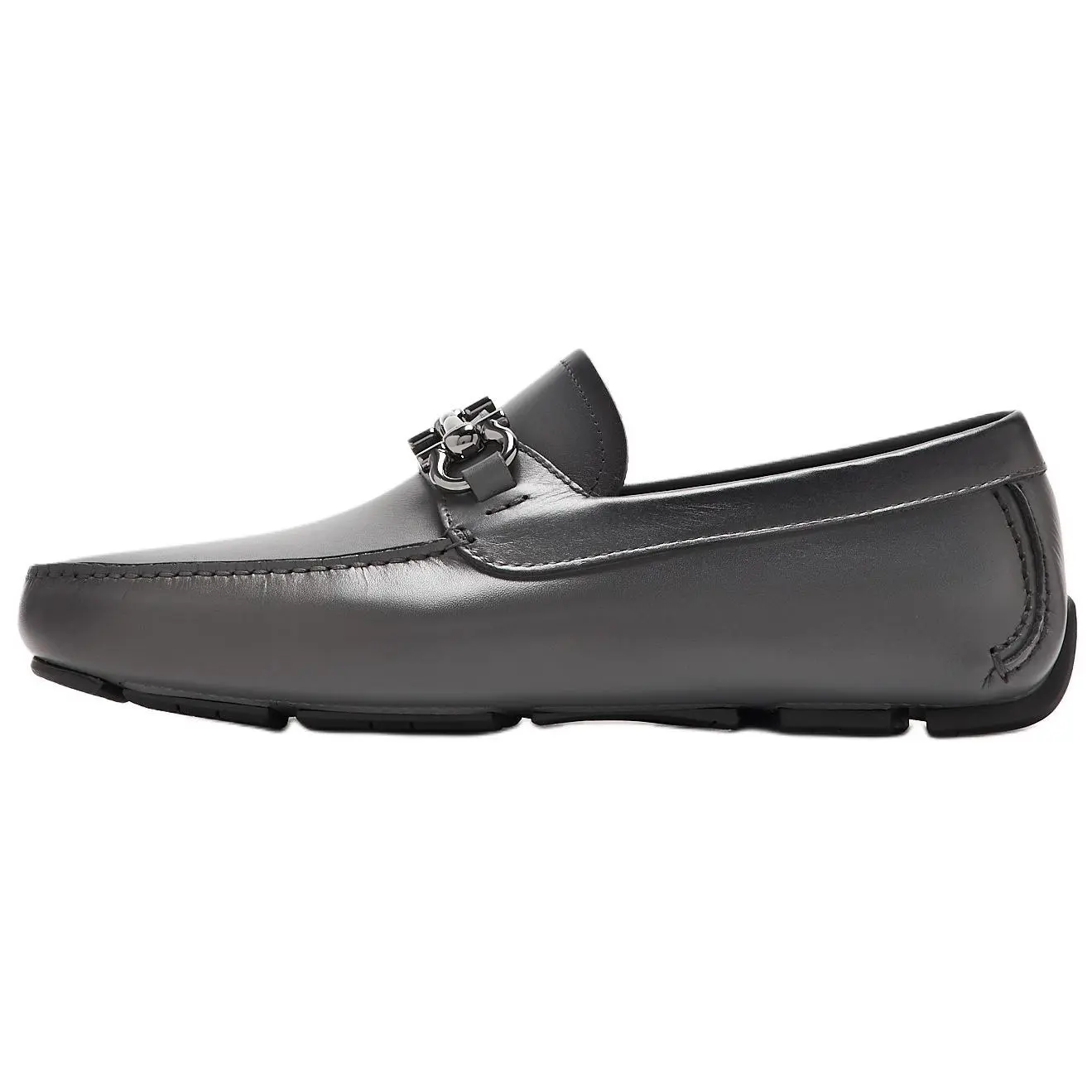 

Ferragamo Мужские лоферы GANCINI, серый