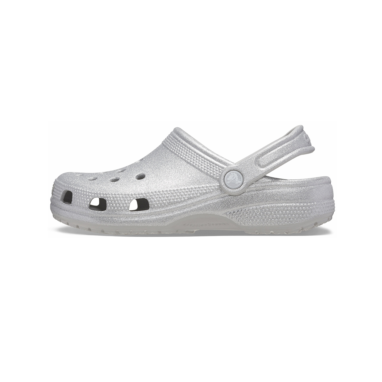 Сабо Crocs для женщин, Silver sequins
