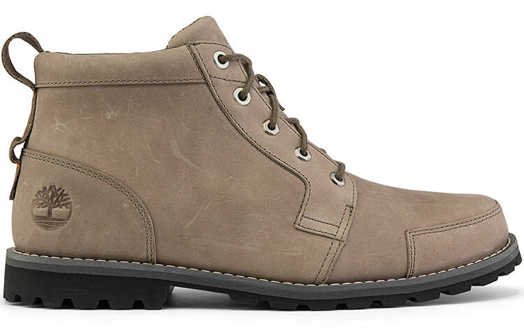 Мужские ботинки Timberland с логотипом, серый — фото 2