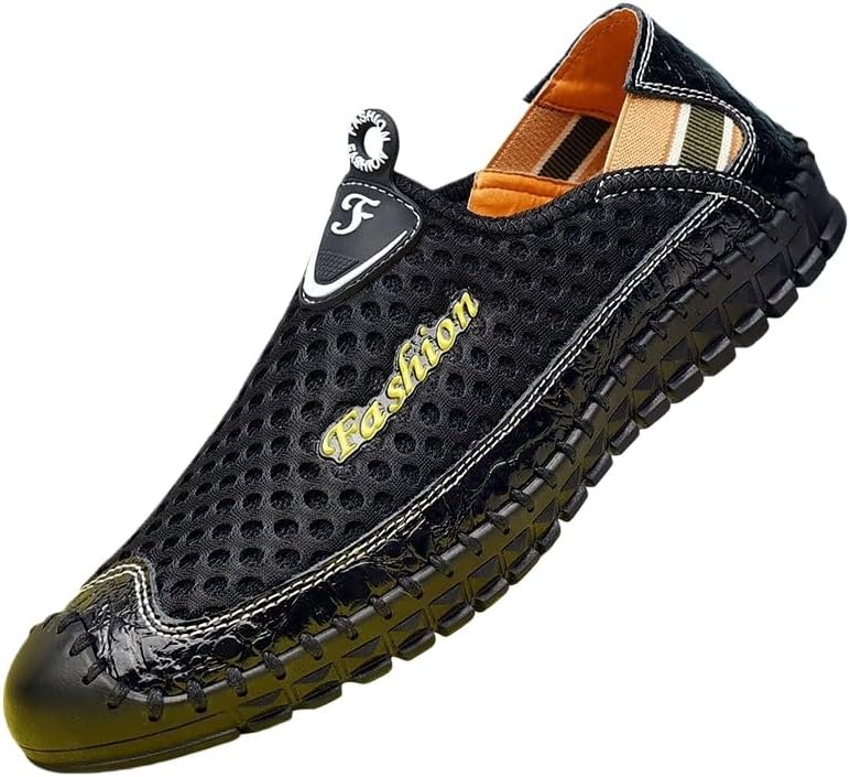 

Мужские дышащие спортивные кроссовки с сеткой - большой размер. Удобные и мягкие. Простой дизайн. Повседневная обувь для улицы. Походы Clolinde, черный