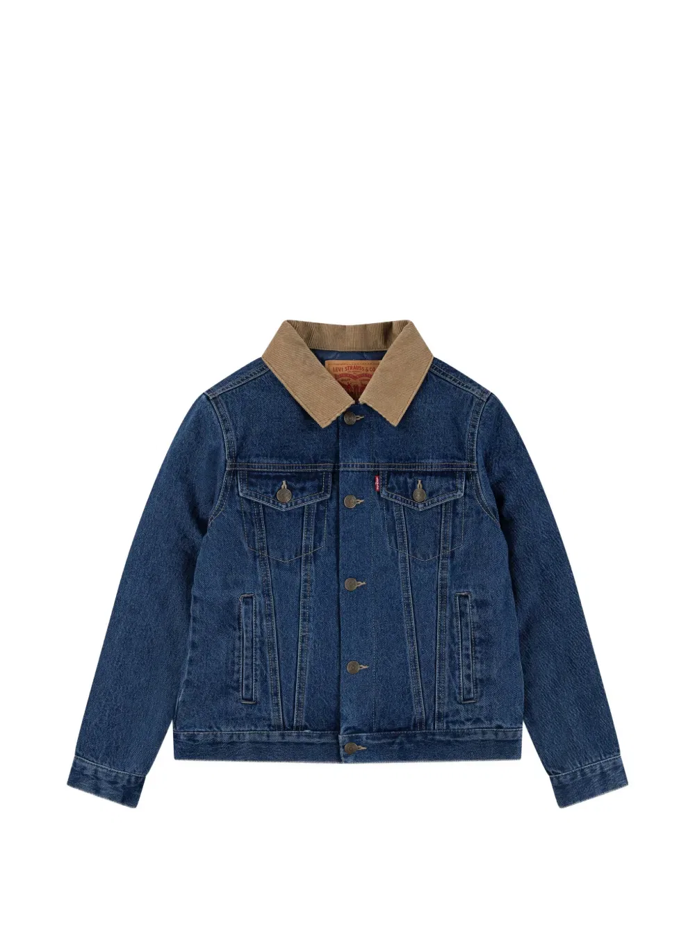 Вельветовая куртка на пуговицах Levi'S Kids, синий