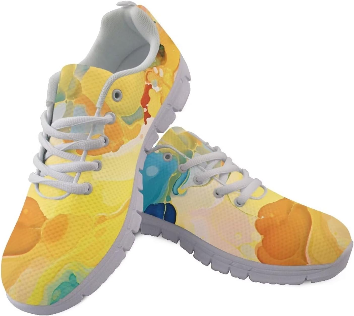 

Кроссовки AmzPrint Fashion для мужчин, белая подошва