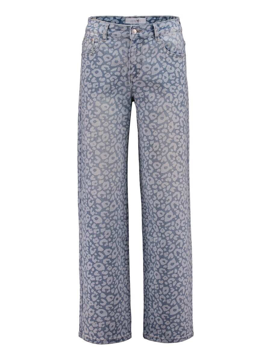 

Джинсы с широкими штанинами Hailys Le44onie, цвет Blue denim/Light blue