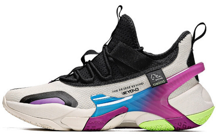 

Баскетбольные кроссовки Basketball Shoes Men Mid-Top Black/grey/purple 361°