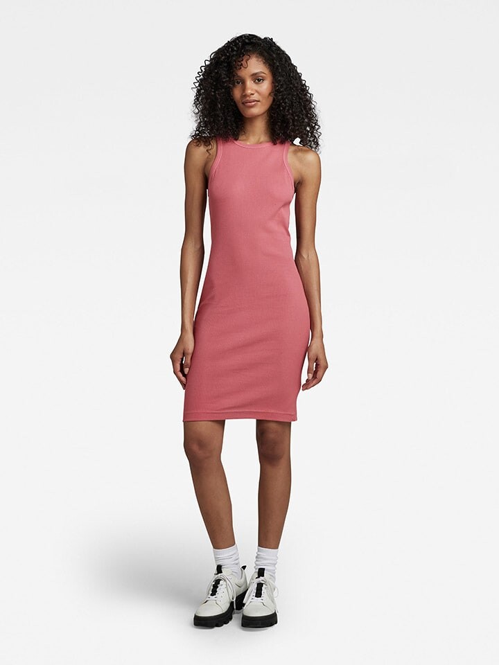 

Платье до колена G-Star Kleid, розовый