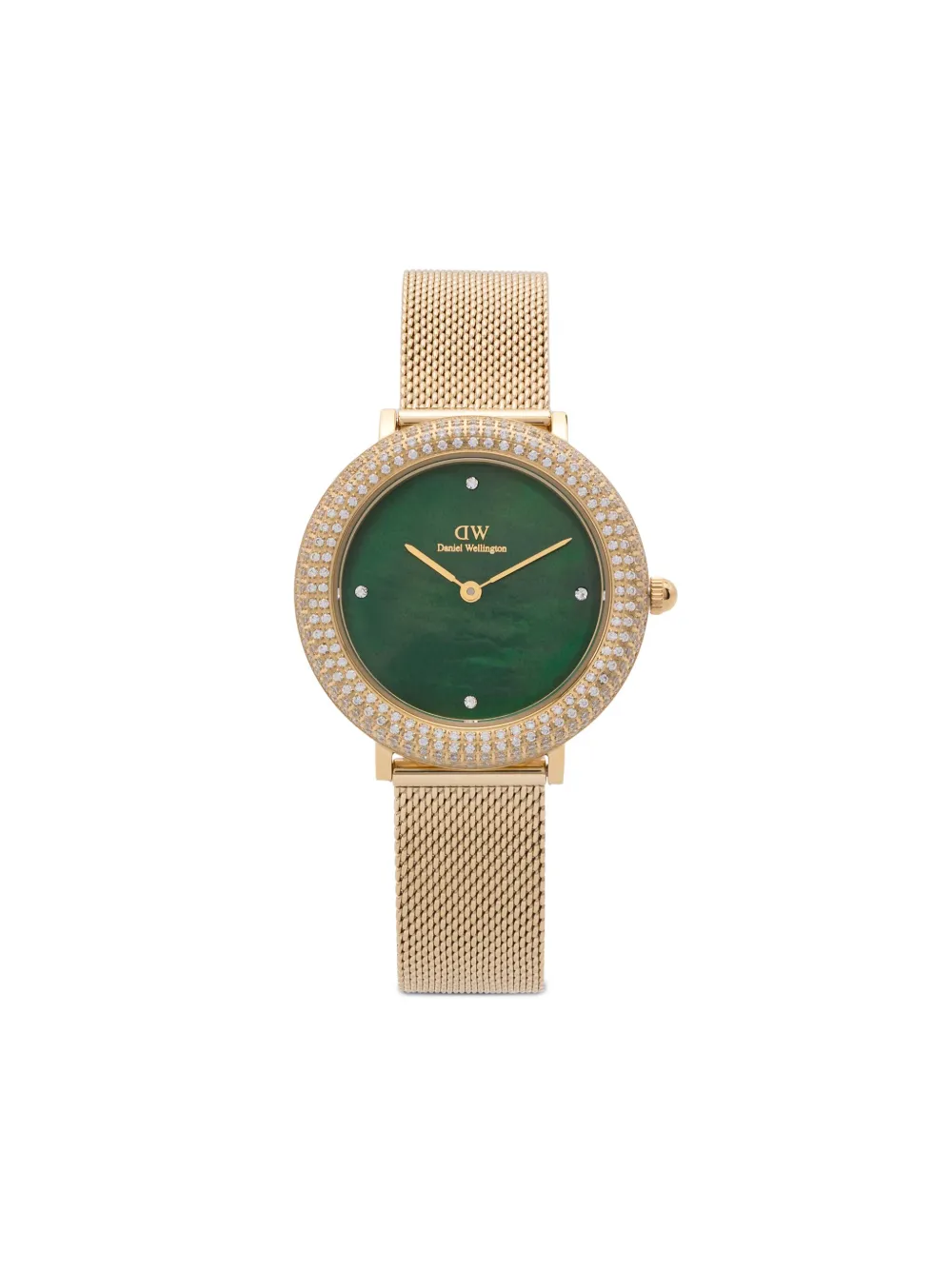 

Часы Crystalline Bezel Evergold 32mm Daniel Wellington, зеленый