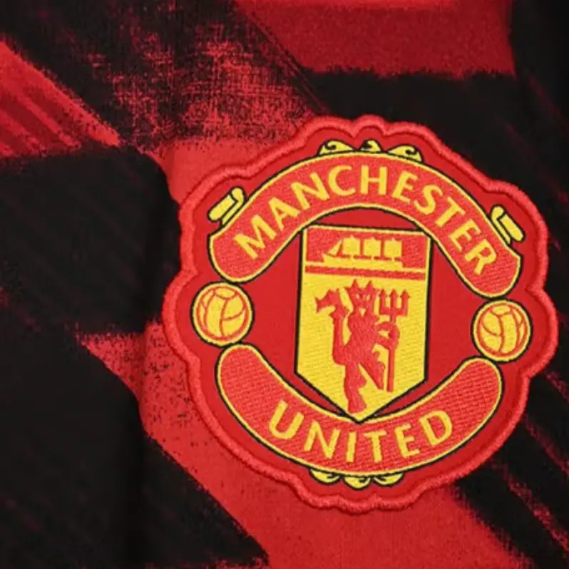 Adidas Футболка Manchester United Theatre of Dreams мужская красная/черная — фото 3