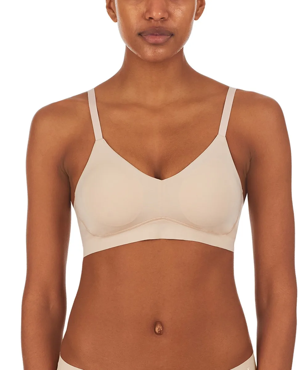 

Бюстгальтер бралетт без косточек гладкий Dkny, бежевый