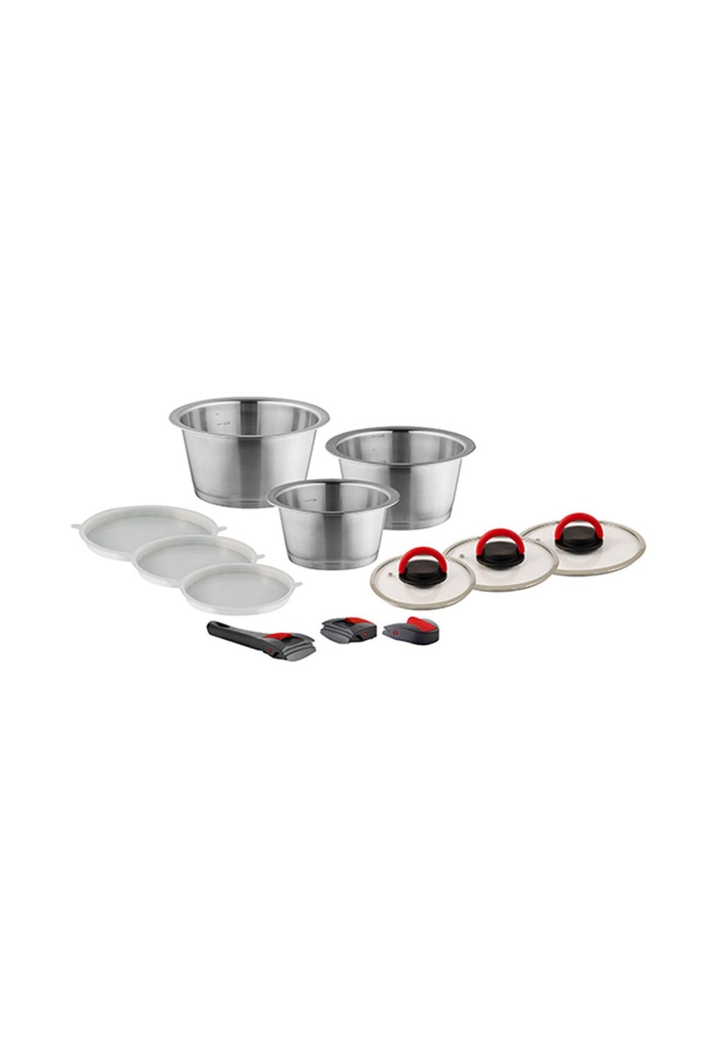 

Набор горшков Kuppels, серебро