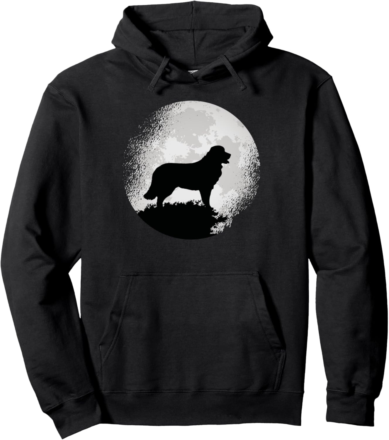 

Худи с изображением бернского зенненхунда (породы) 99 Gifts Bernese Mountain Dog Products, черный