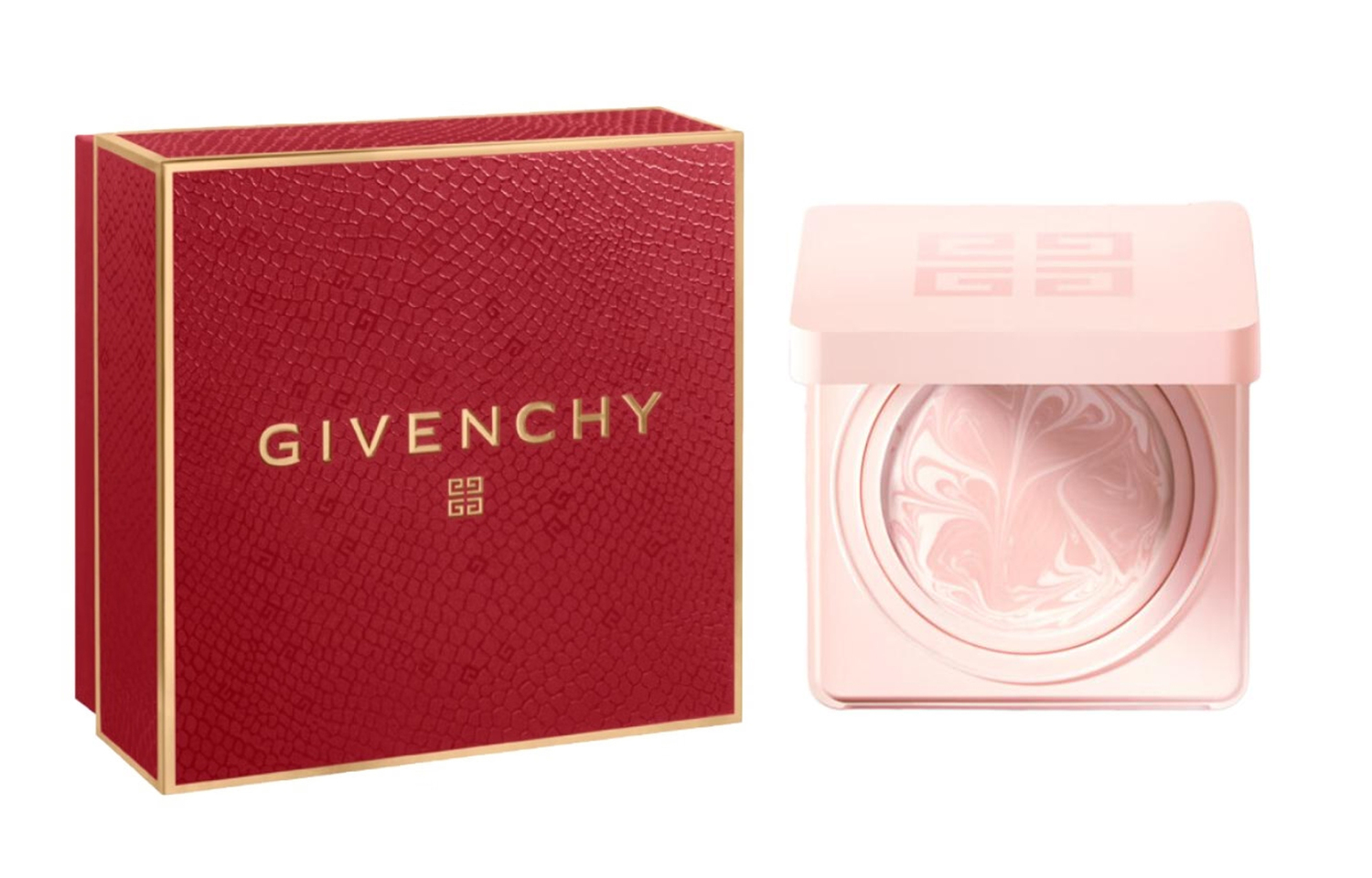 

Givenchy Ограниченный новогодний крем-подушечка Radiance Revival Pink для естественного маскирования 12g