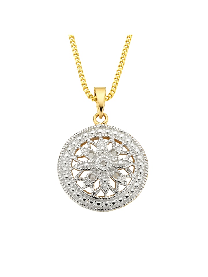 

Diamonds by Ellen K. Колье 925/- Sterling Silber in gelb