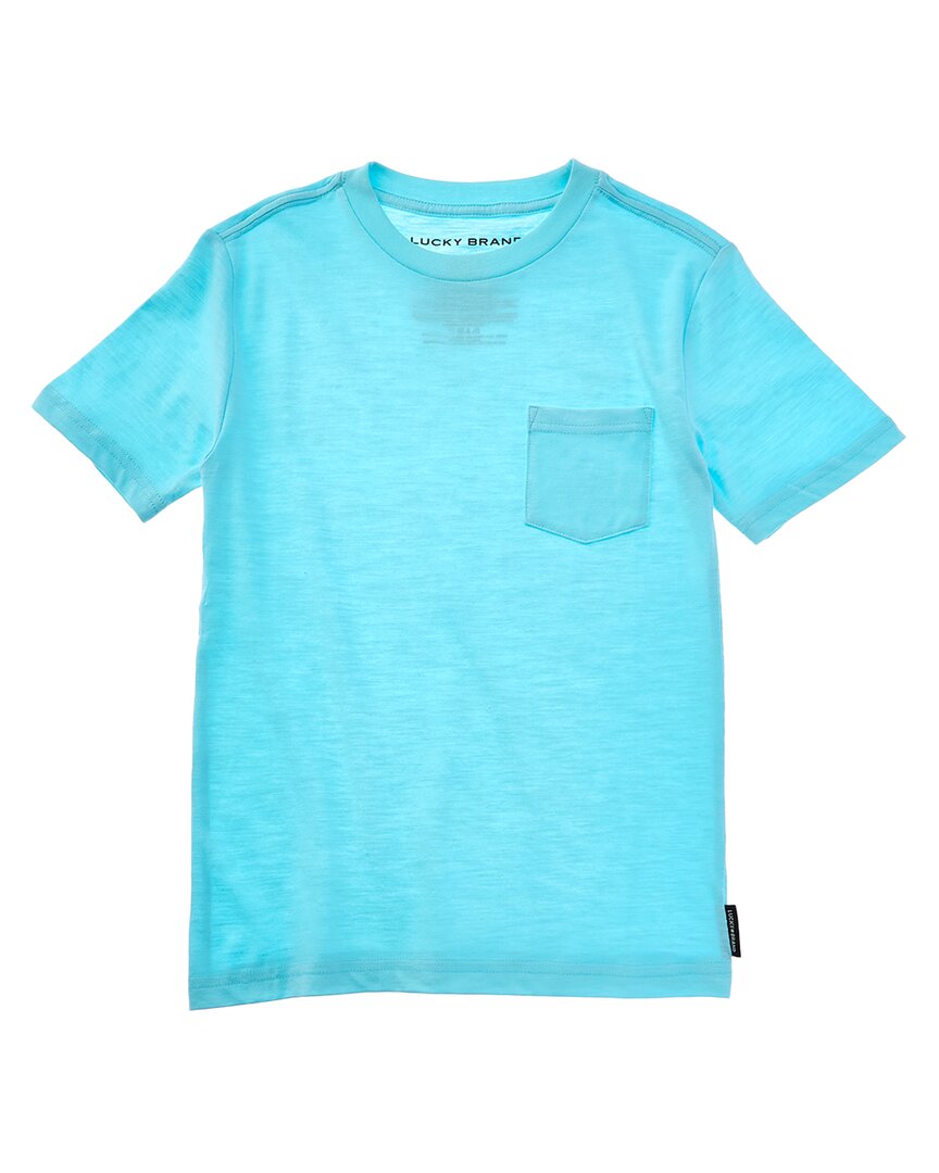 

Футболка Lucky Brand Slub, синий