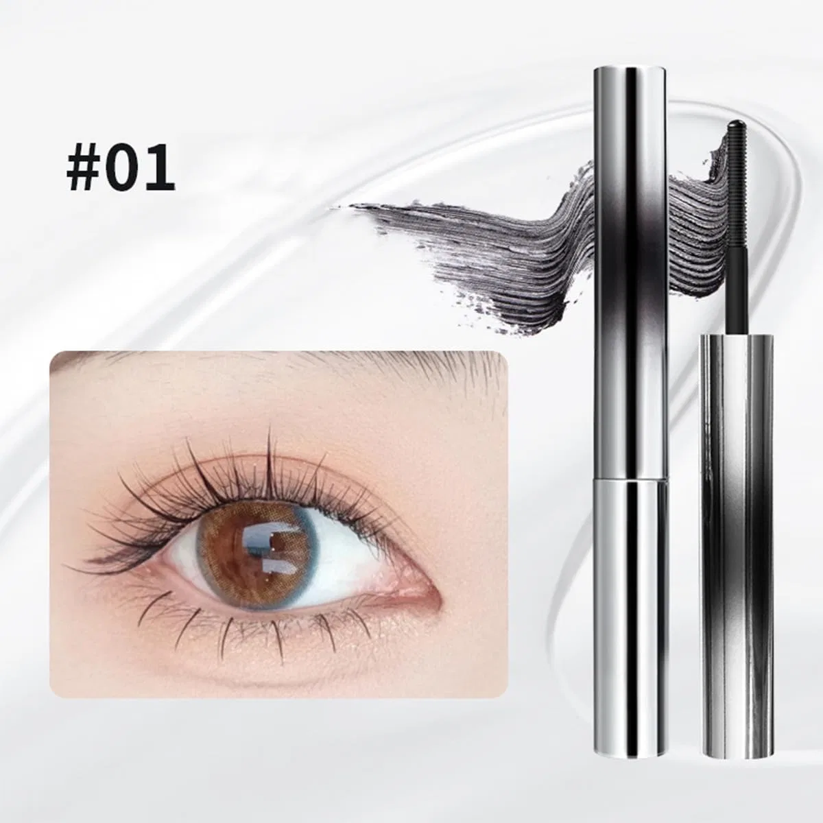 Тушь для ресниц 3D Curl Mascara Chengcheng Waterproof — фото 2