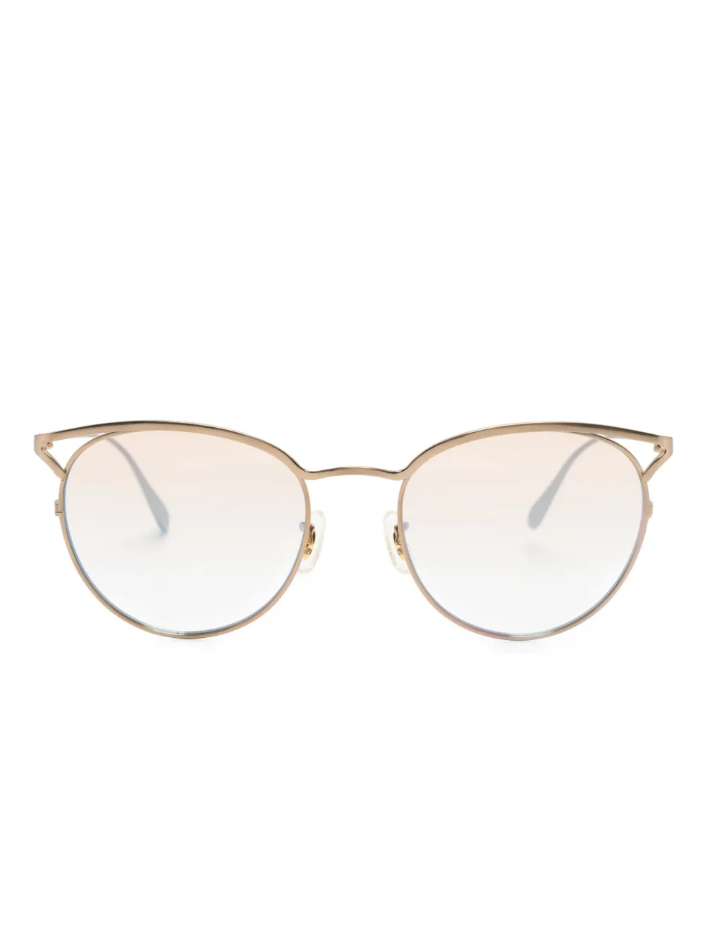 

Солнцезащитные очки в оправе 'кошачий глаз' Oliver Peoples, золотой
