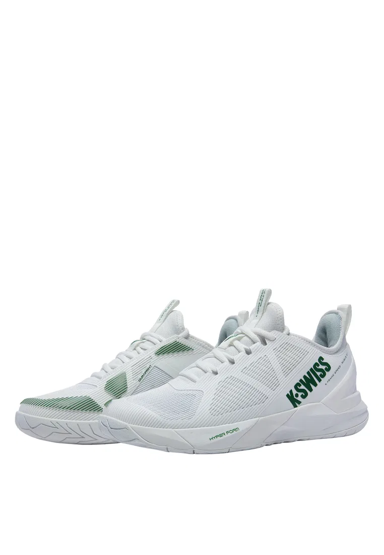 Кроссовки теннисные мужские K-Frame Speed Rublo K-Swiss, белый/зеленый — фото 2