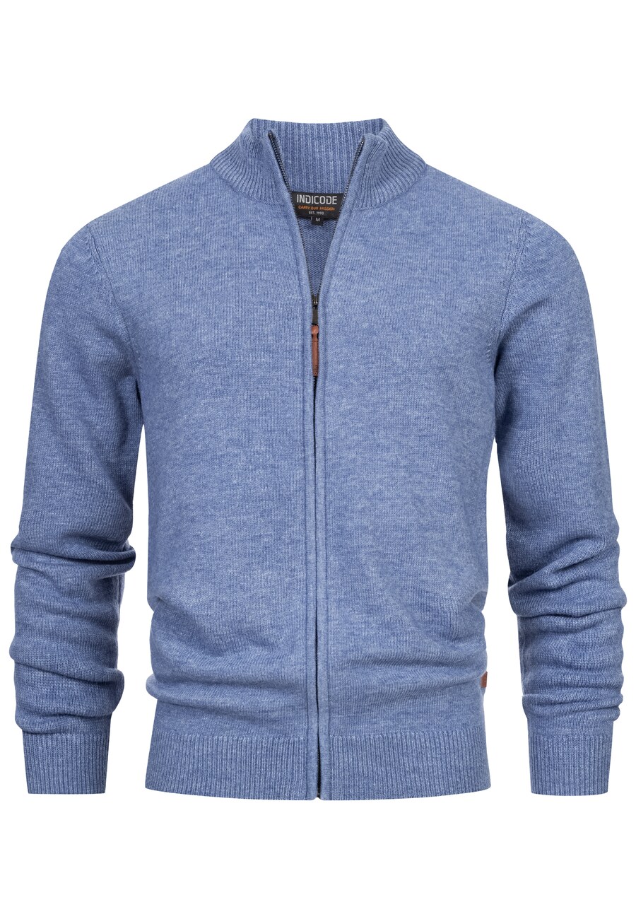 

Вязаный кардиган INDICODE JEANS Margous, mottled blue