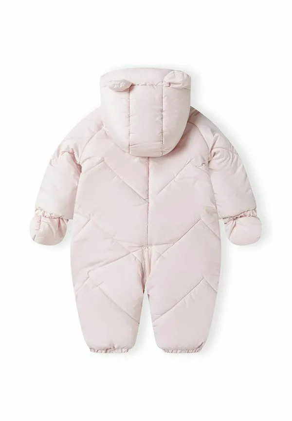 Ушки на капюшоне зимнего комбинезона Minoti, Light Pink — фото 2