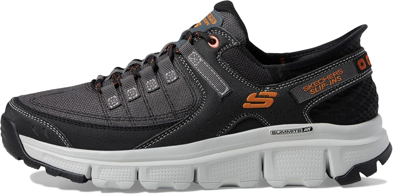 Мужские кроссовки Skechers Summits At 237622, Grey-Orange — фото 4