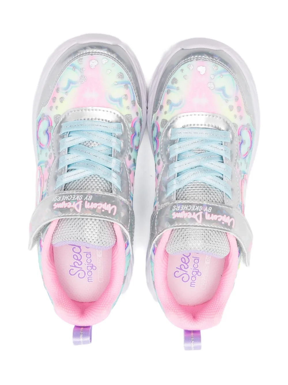 Кроссовки S-Lights Unicorn Dreams Skechers, нейтральный — фото 3