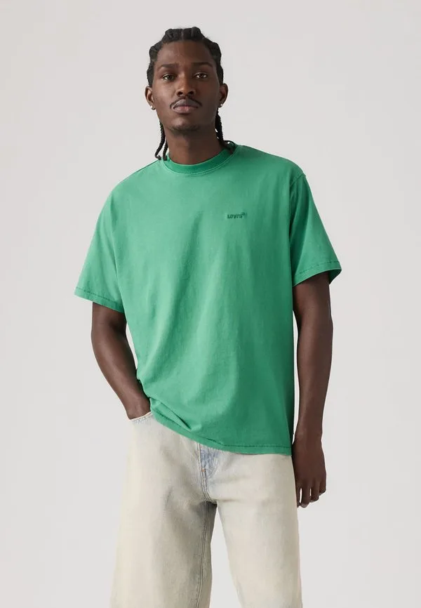 Футболка с винтажным принтом Levi'S, Garment Dye Pine Green — фото 2