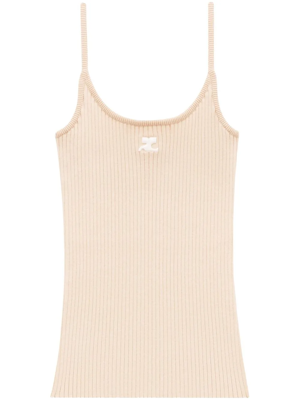 

Топ Reedition в рубчик Courrèges, нейтральный