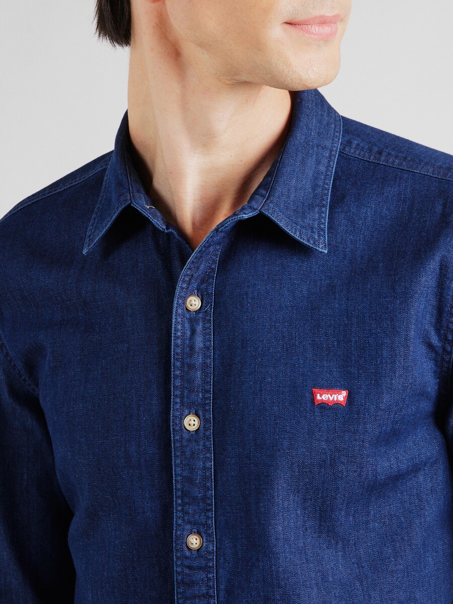 Рубашка Slim Fit на пуговицах LEVIS ┬о Battery Housemark Slim Fit Shirt, Blue denim — фото 3