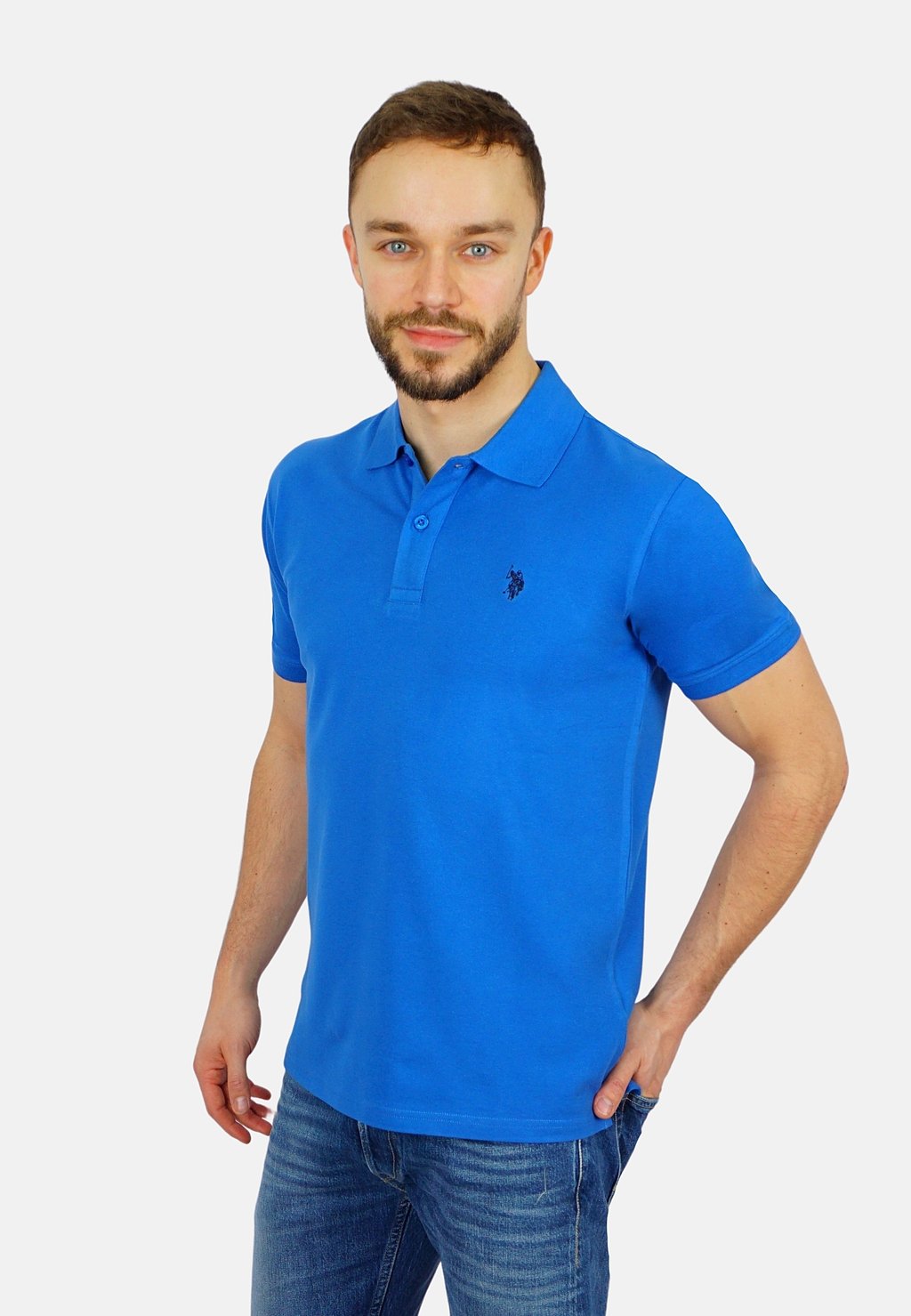 

Рубашка поло KURZARM U.S. Polo Assn., синий