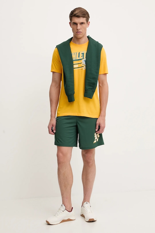 Футболка хлопковая Oakland Athletics 1982-90 Nike, оранжевый — фото 2