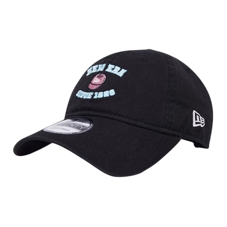 

New Era Хлопковая бейсболка унисекс черная, Black