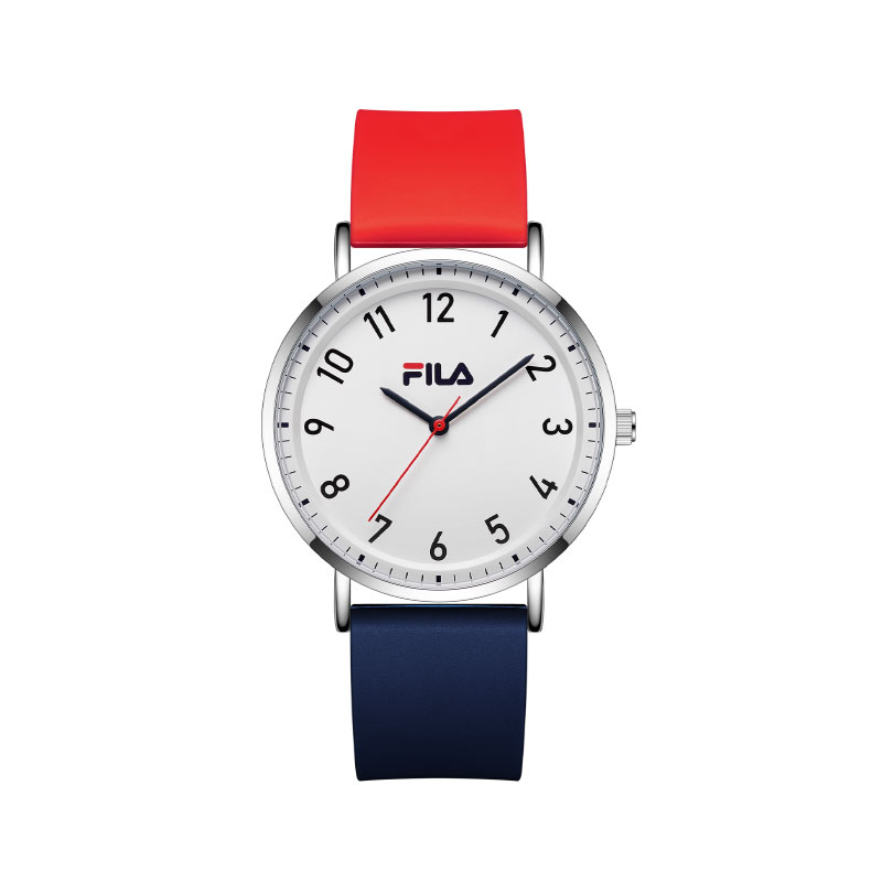 

FILA Часы Wrist Watch Quartz Movement Silicone Strap White Dial Unisex