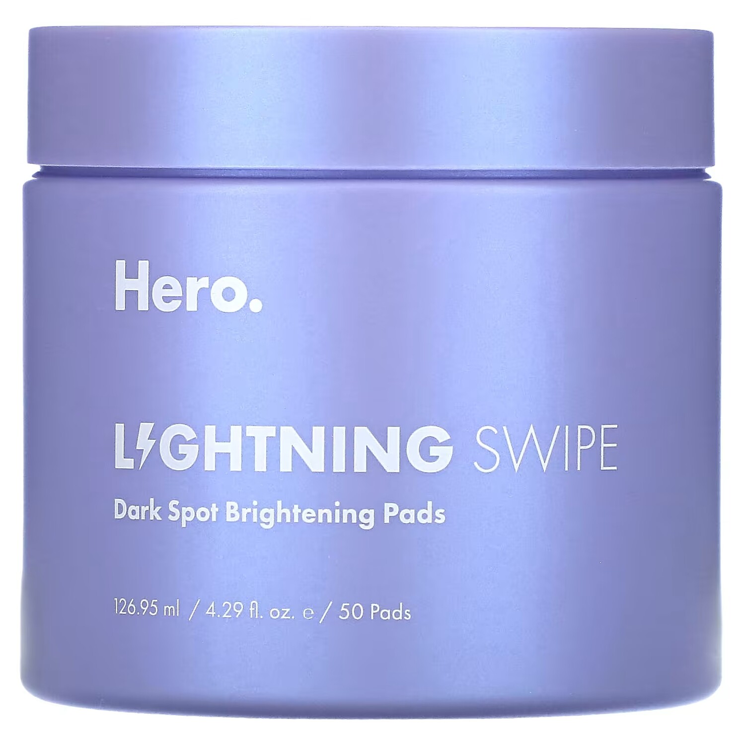 

Hero Cosmetics Lightning Swipe Осветляющие подушечки для темных пятен, 50 подушечек