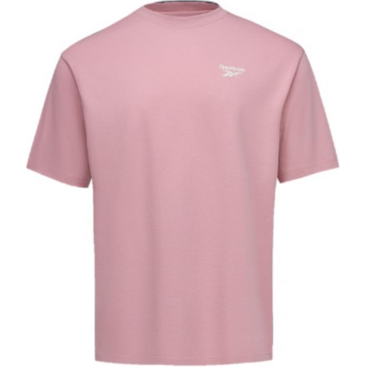 

Reebok Футболка унисекс светло-розовая