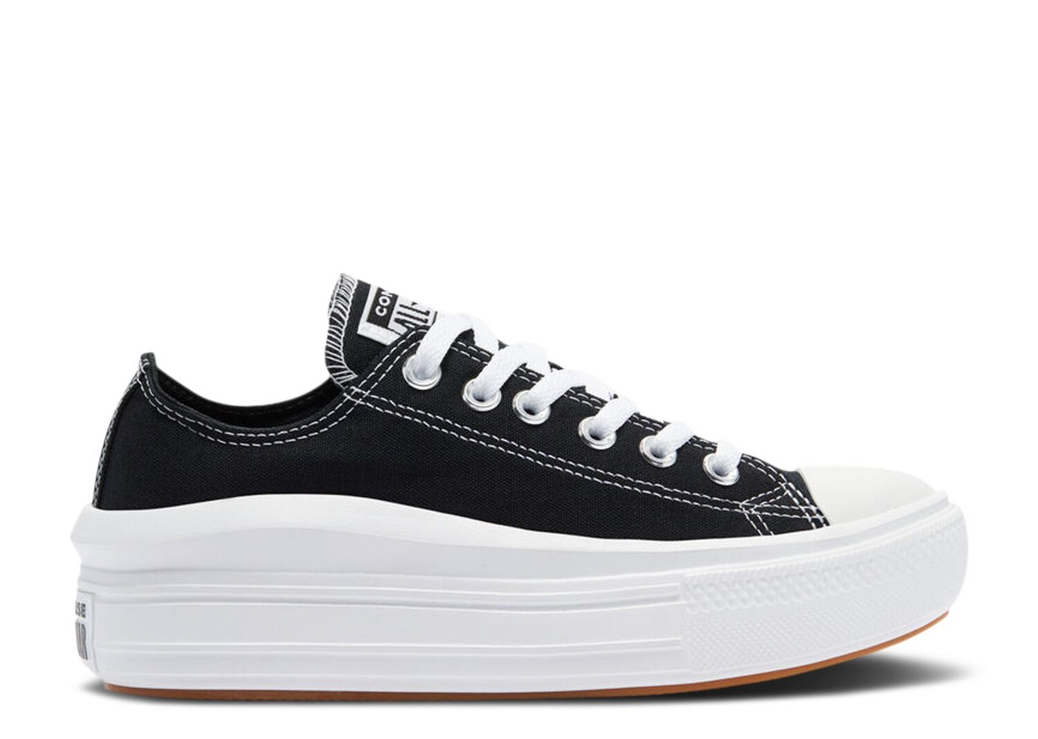 Кеды Converse Wmns Chuck Taylor All Star Move Low 'Black', черный (размер RU 40)
