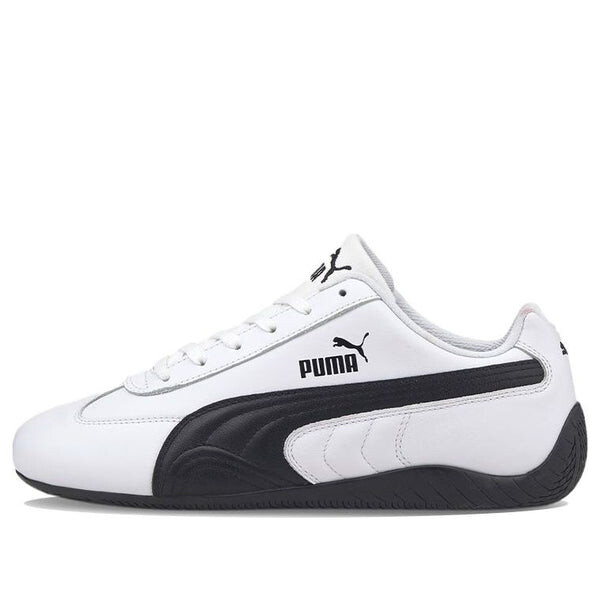 

Кроссовки speedcat shield leather 'white black' Puma, белый