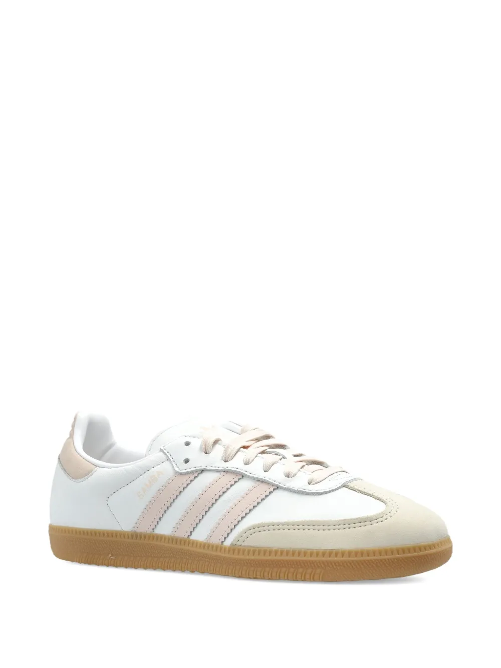 Кожаные кроссовки Samba OG Adidas, белый — фото 2