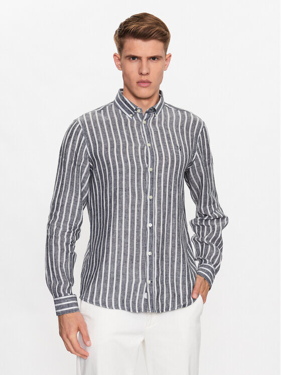 

Рубашка стандартного кроя Casual Friday, синий