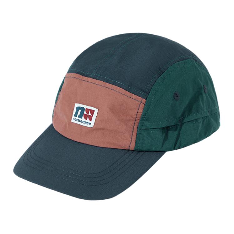 

NOTHOMME Нейлоновая пятипанельная велосипедная бейсболка унисекс, Gray Green