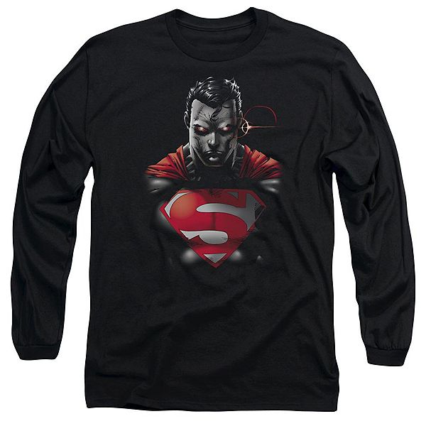

Футболка с длинным рукавом Superman heat vision charged Licensed Character