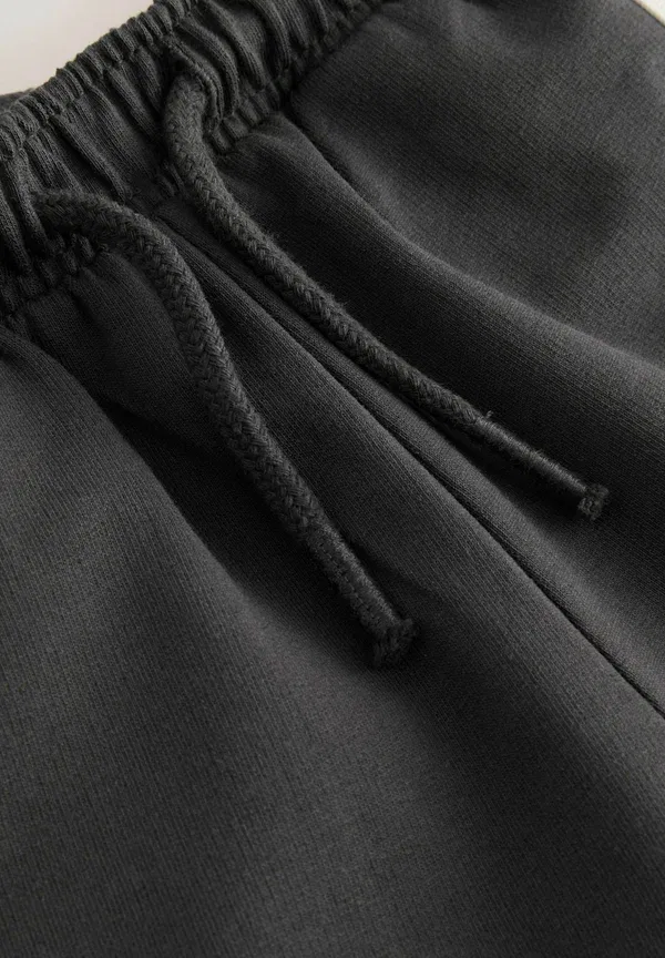 Спортивные штаны Next, Regular fit wide leg side stripe joggers, цвет угольно-серый — фото 2